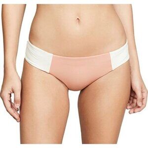 NWT Tori Praver Womens Macie‎ Bikini Bottoms Bathing Suit Cream Size Medium